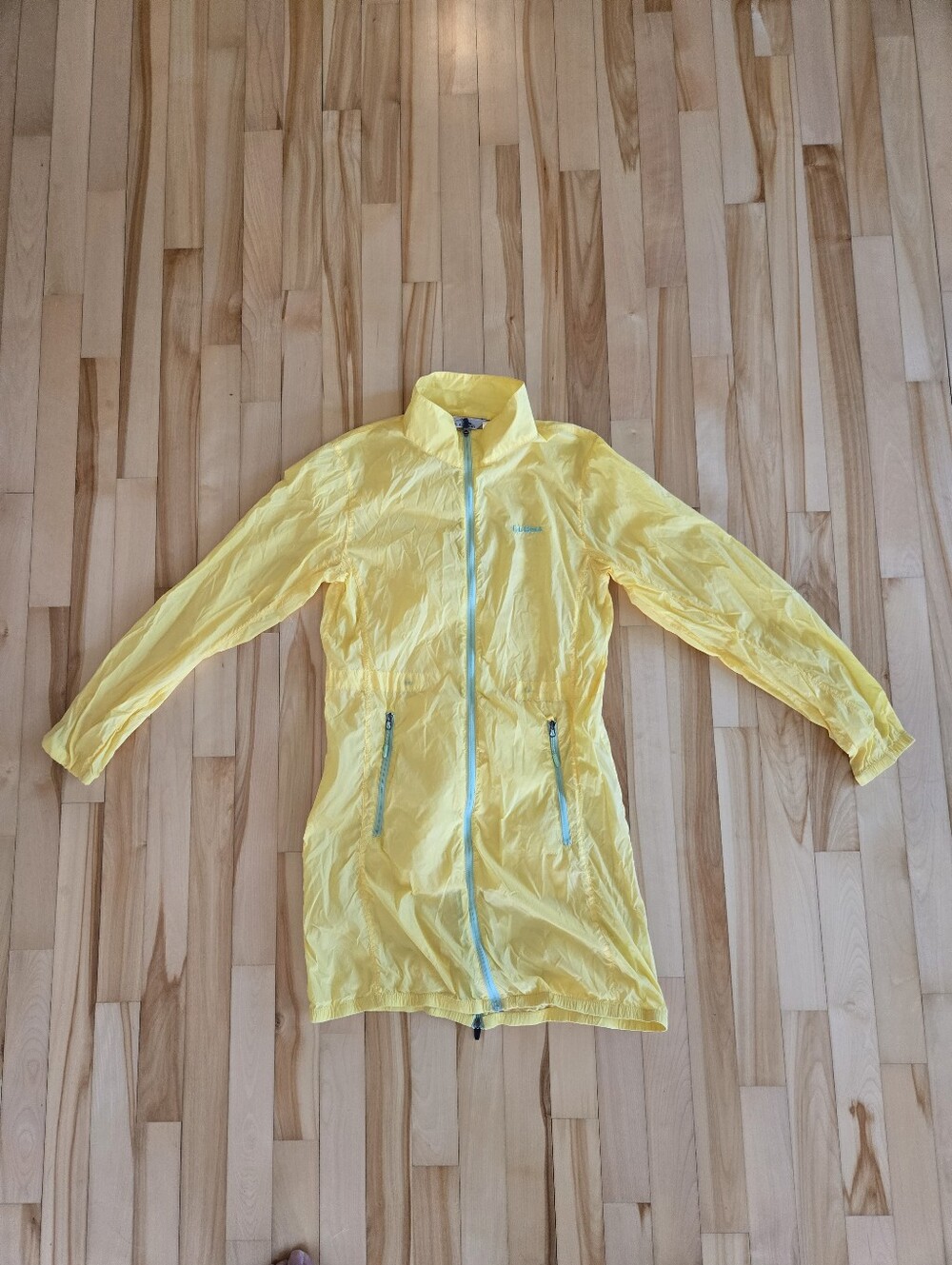 L.L. Bean Women's Bright Yellow Packable Jacket Size XXS Nylon